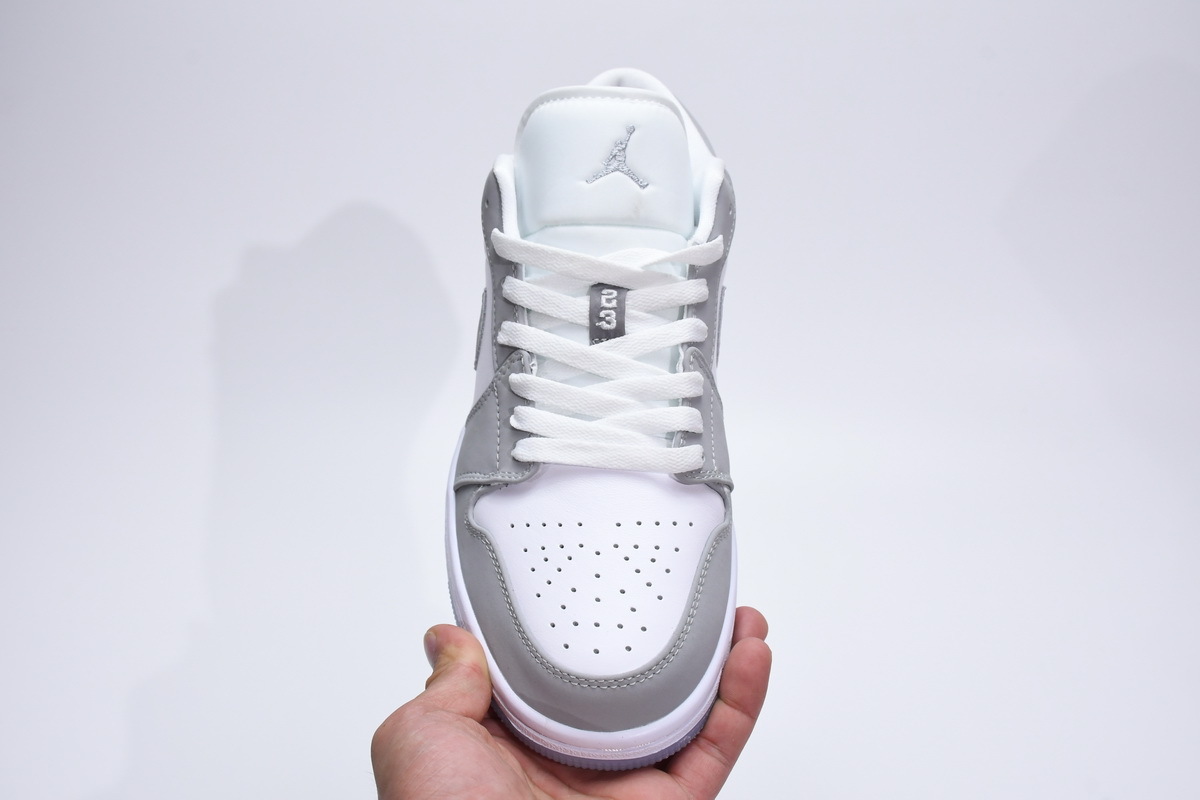 {20$ OFF, Litmited Time} POP Jordan 1 Low Wolf Grey,DC0774-105  