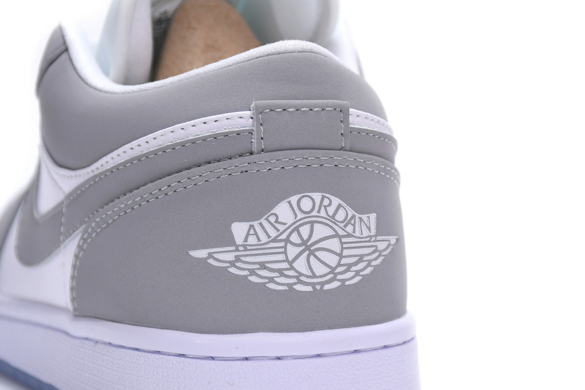 {20$ OFF, Litmited Time} POP Jordan 1 Low Wolf Grey,DC0774-105  