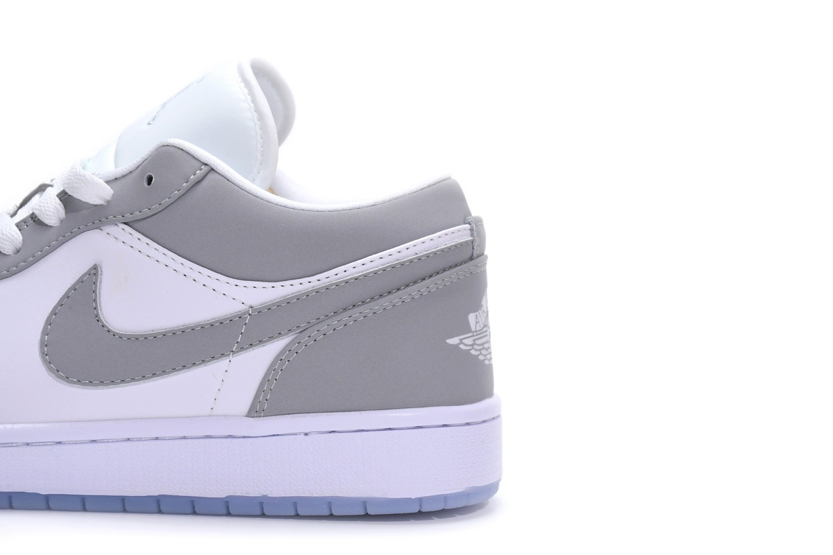 {20$ OFF, Litmited Time} POP Jordan 1 Low Wolf Grey,DC0774-105  