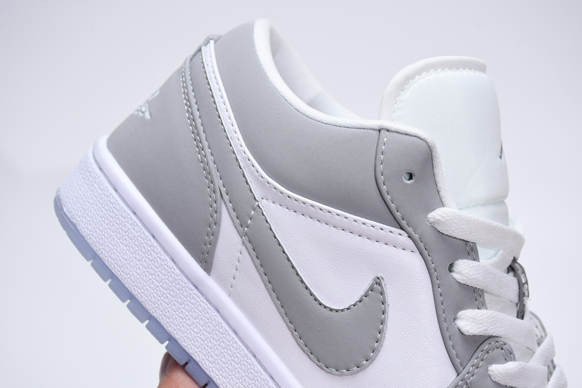 {20$ OFF, Litmited Time} POP Jordan 1 Low Wolf Grey,DC0774-105  