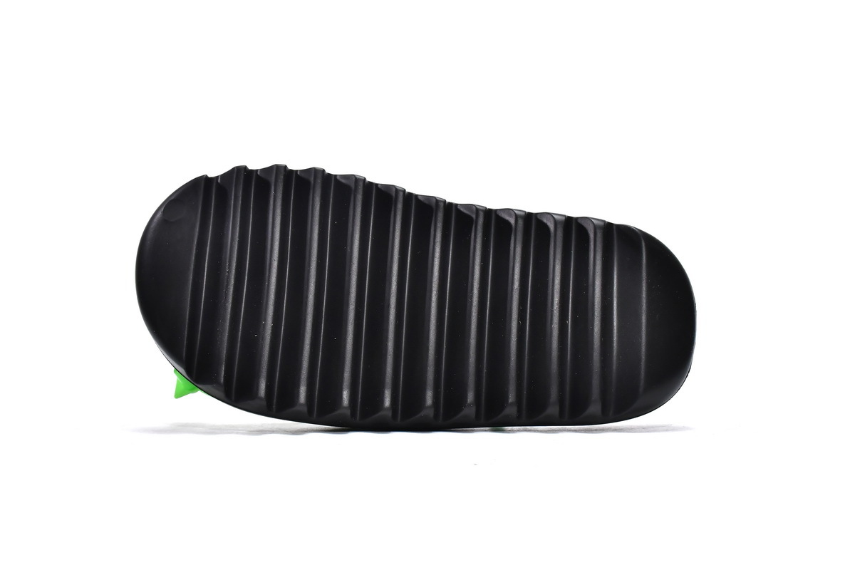 POP  Yeezy Slide Blacke, FX0495 