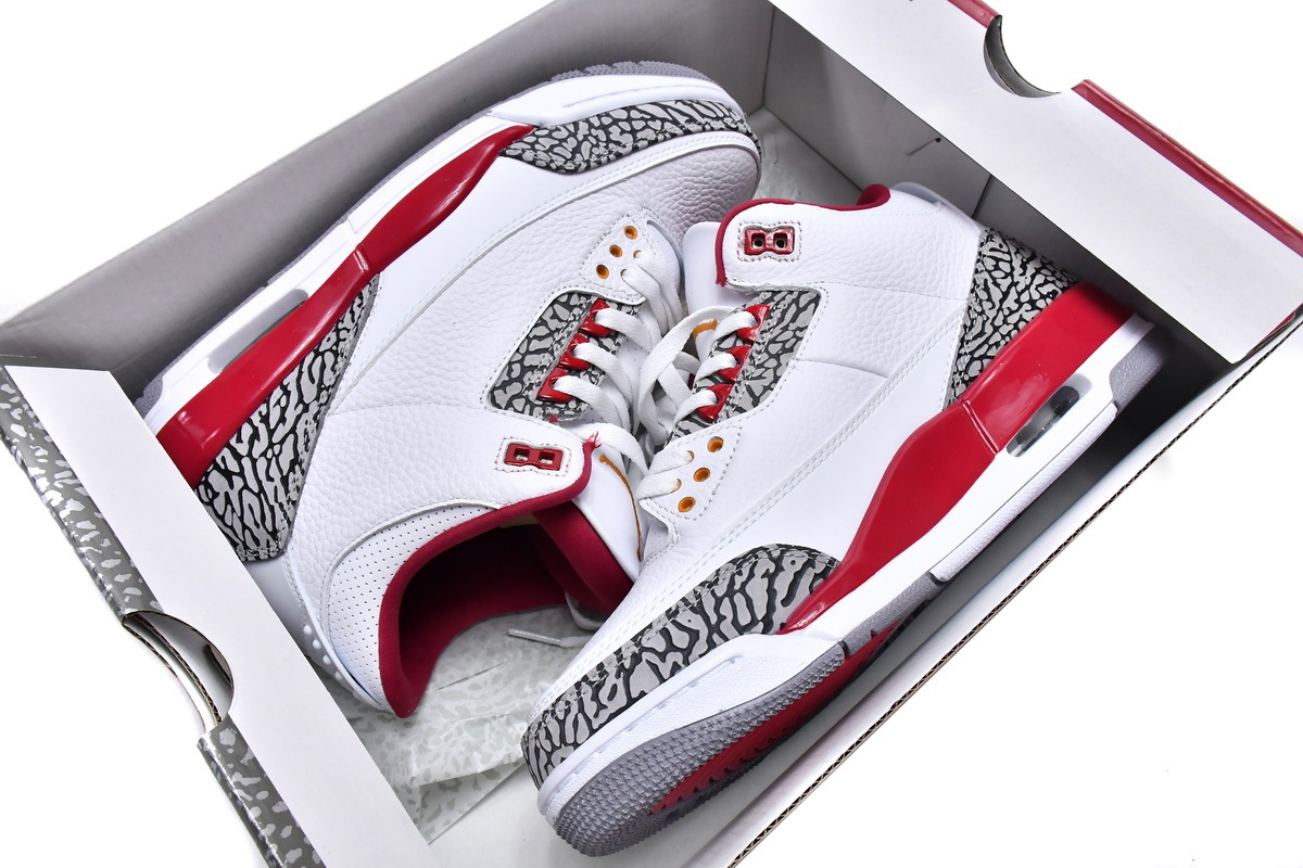 Perfectkicks | PKGoden  Jordan 3 Retro Cardinal Red, CT8532-126 