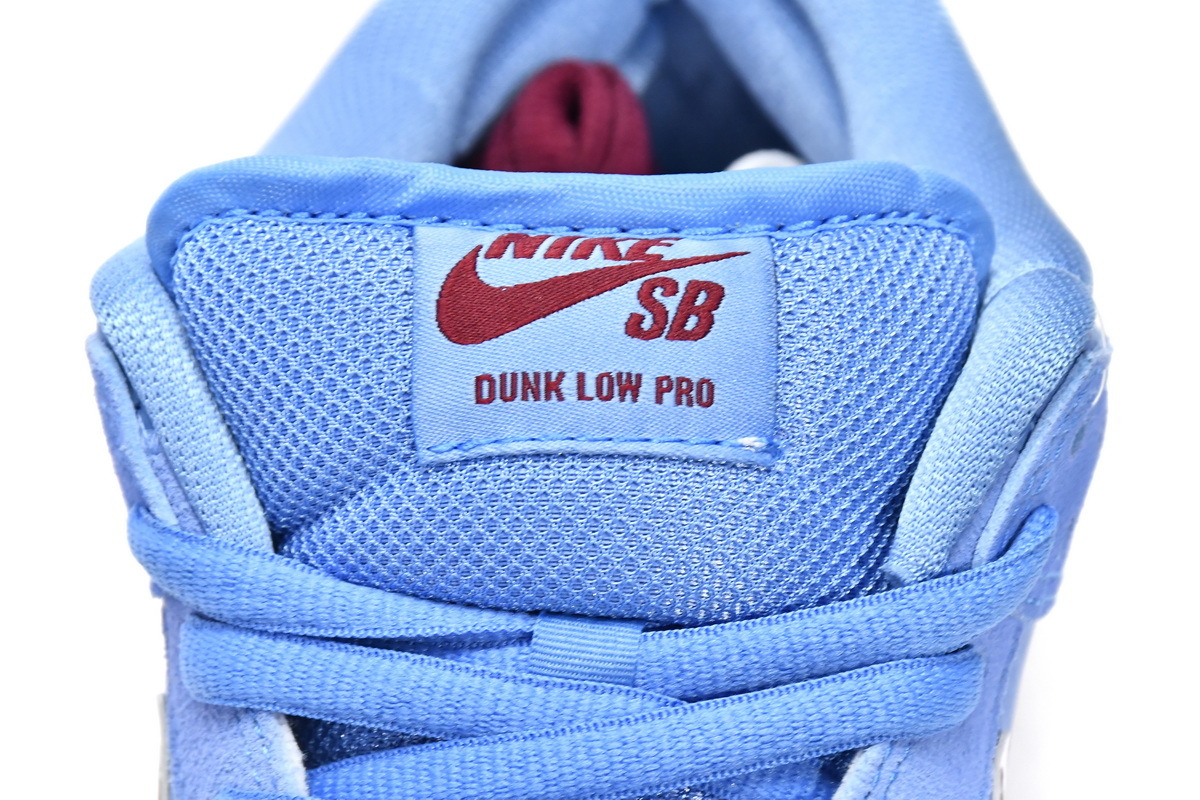 Perfectkicks | PKGoden SB Dunk Low Philadelphia Phillies, DQ4040-400 PKGoden PKGoden Dunk Low Retro White Black- Sharesneakers.com