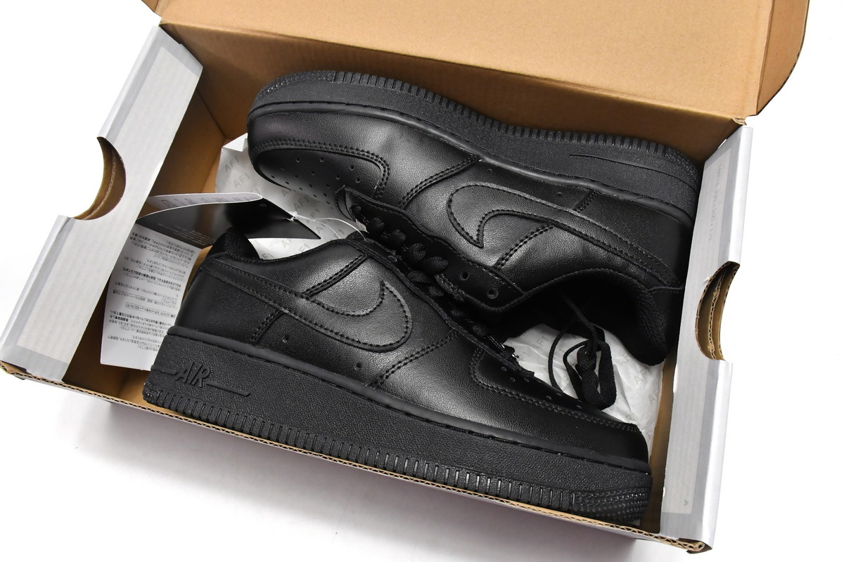 POP Air Force 1 Low Black, 315115-001 