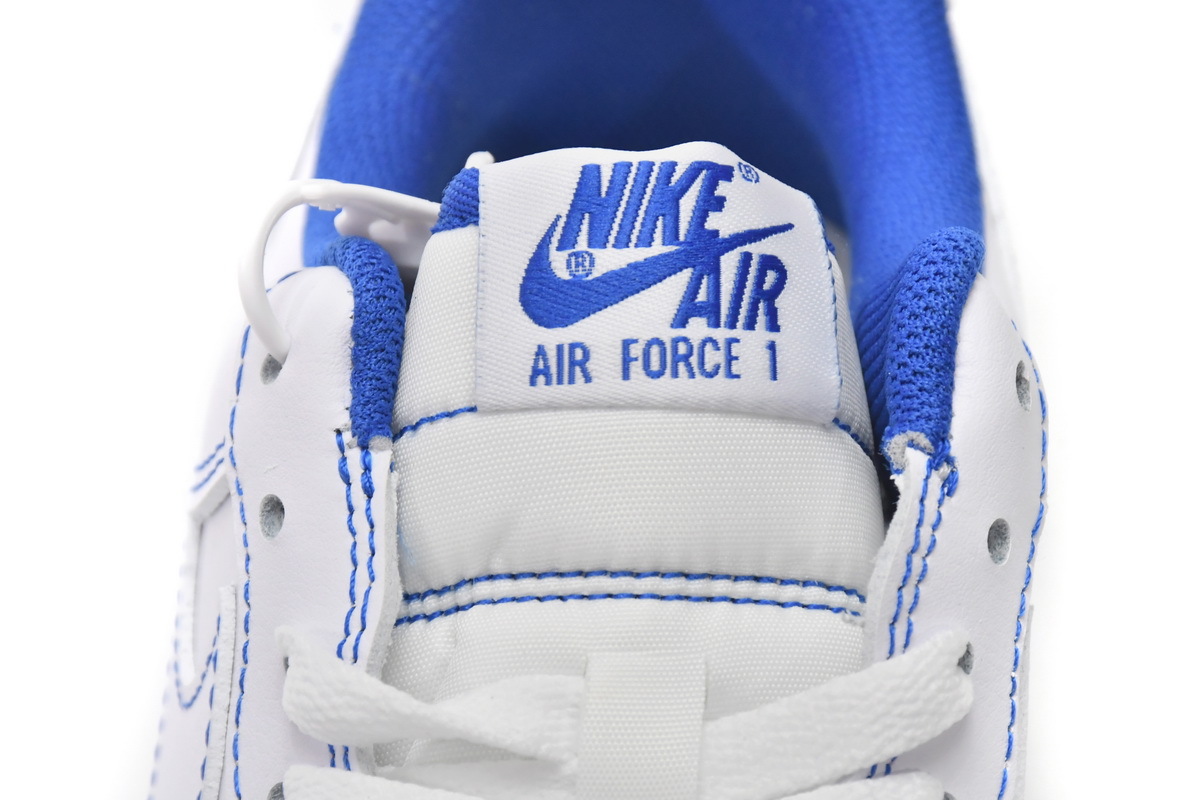 BoostMasterLin Air Force 1 Low '07 White Game Royal , CV1724-101 