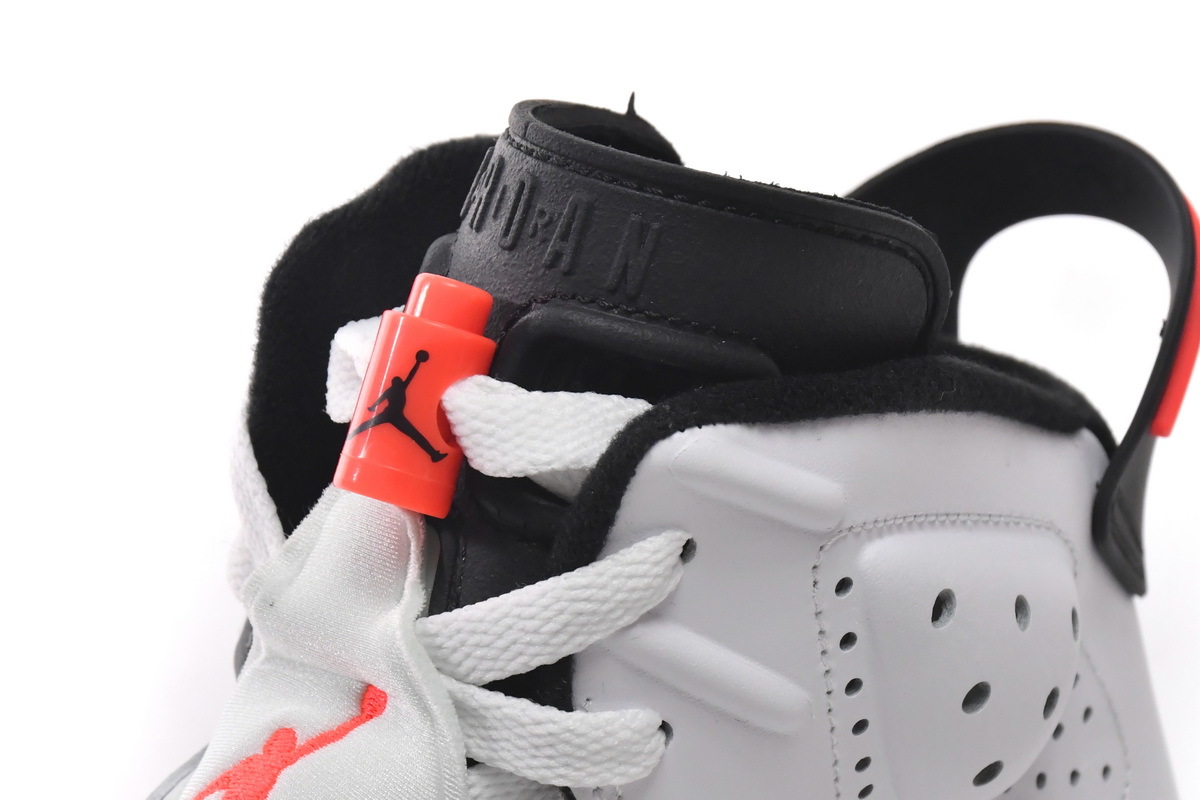 Perfectkicks | PK God Jordan 6 Retro Infrared White, 384664-123 