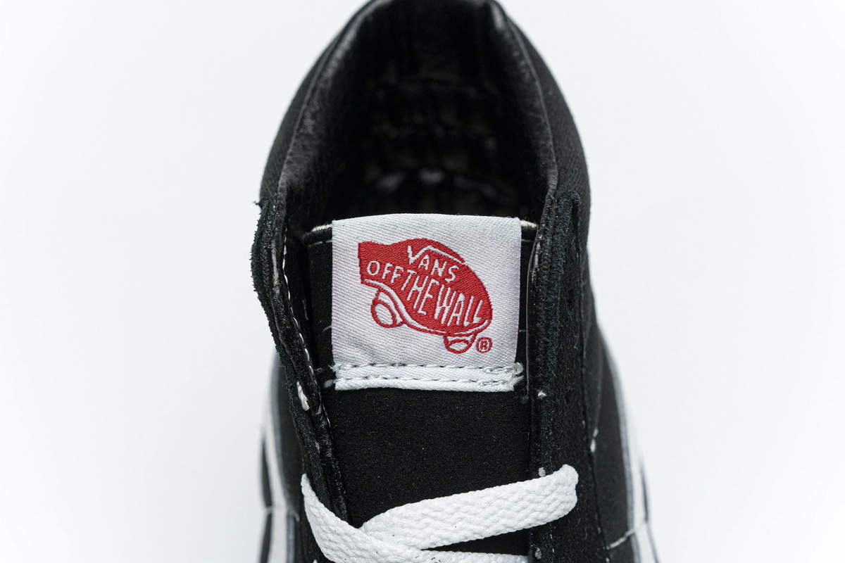 POP Vans Sk8-Hi Black White 