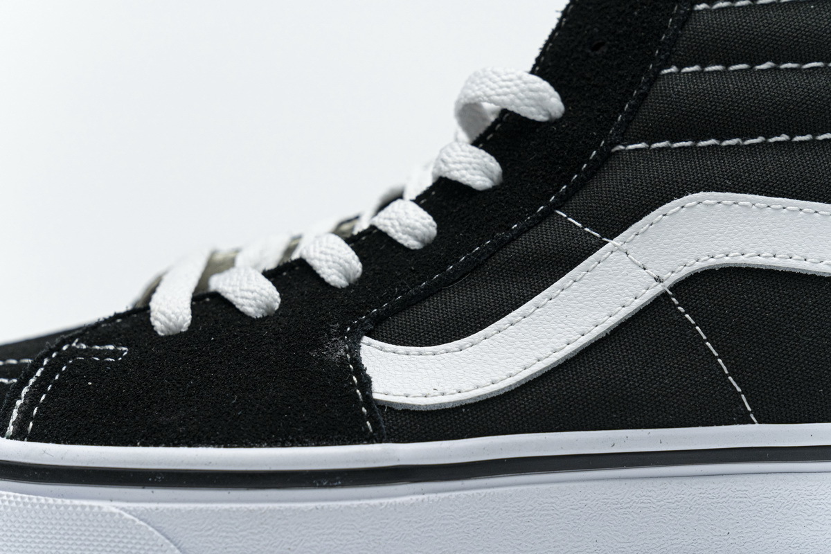 POP Vans Sk8-Hi Black White 