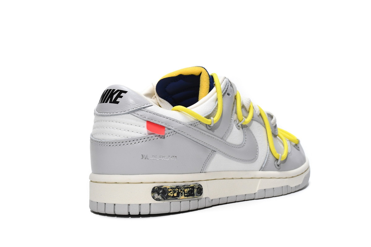 Perfectkicks Dunk Low Off-White Lot 27, DM1602-120 
