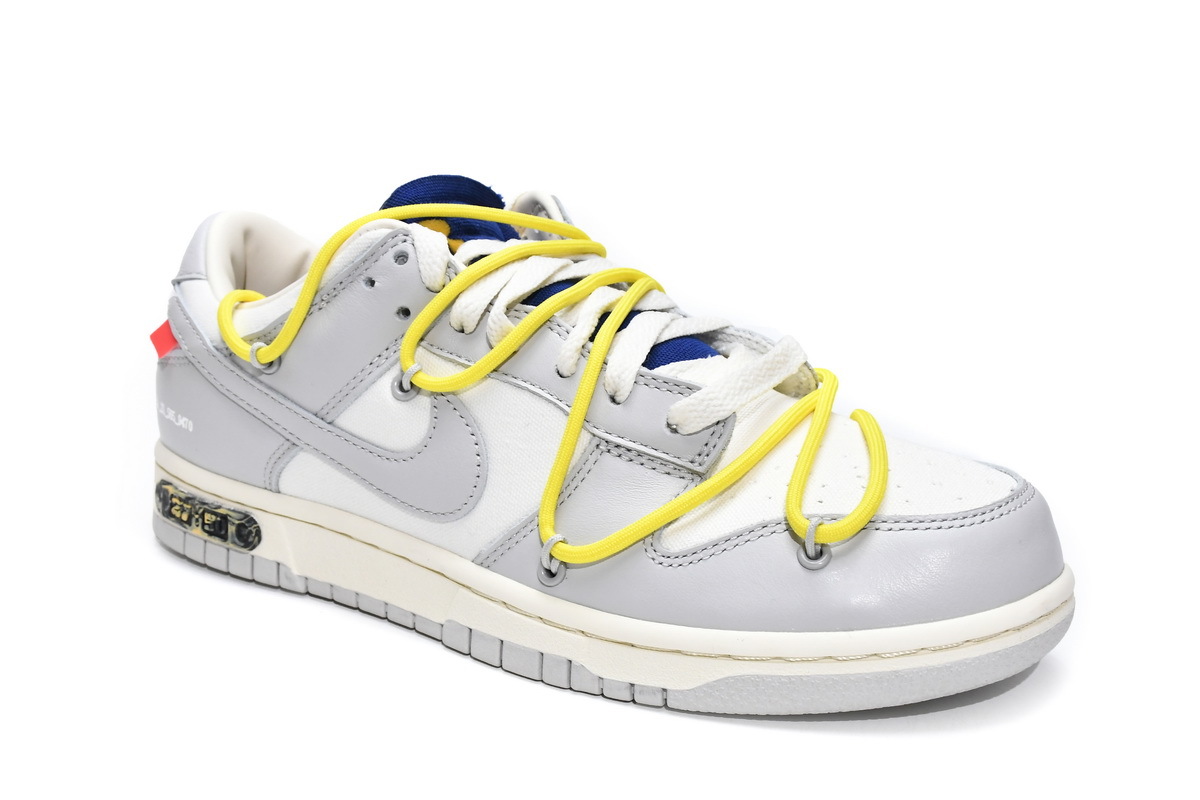 Perfectkicks Dunk Low Off-White Lot 27, DM1602-120 