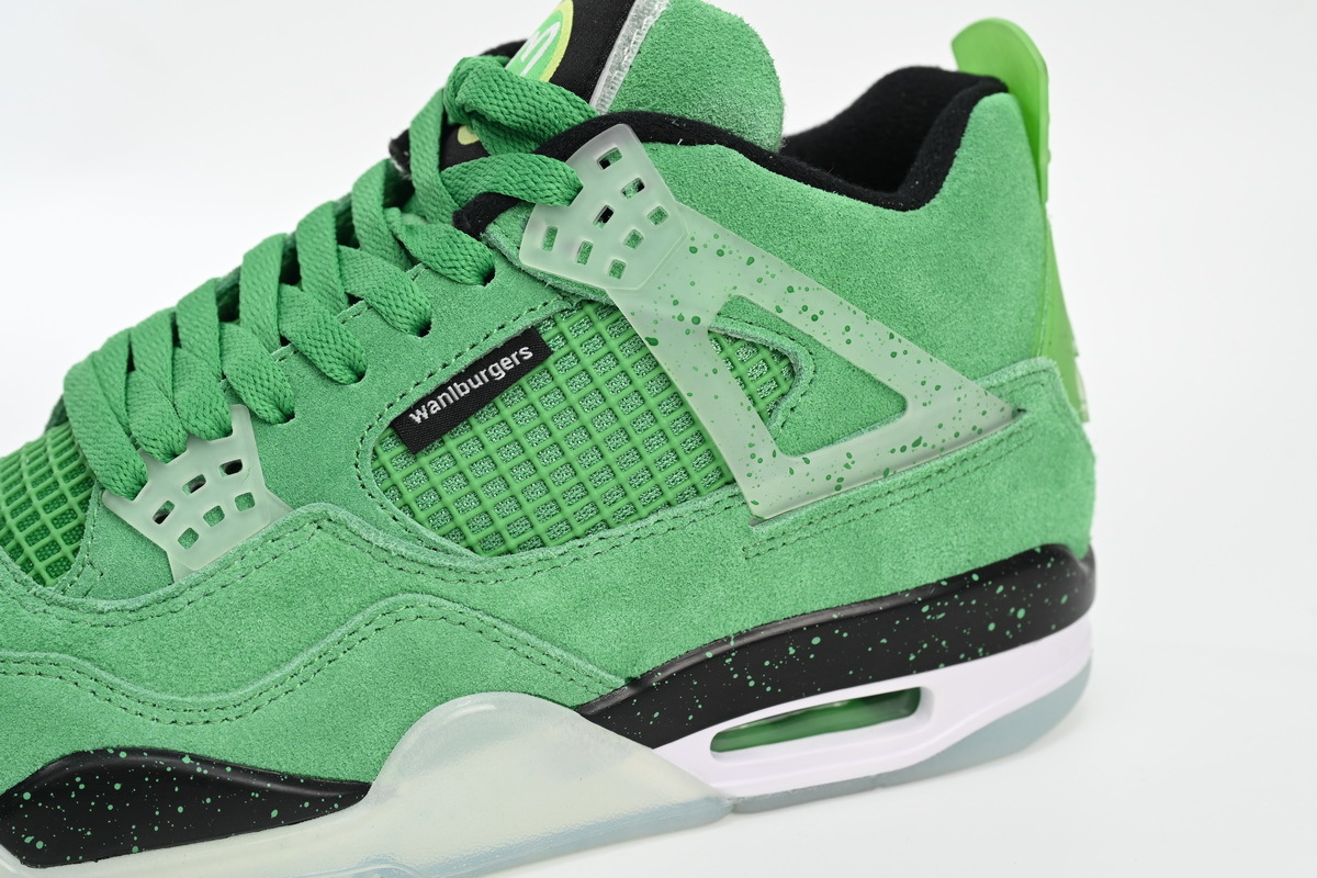 Perfectkicks Jordan 4 Retro Emerald Green Blac, AJ4-904284 