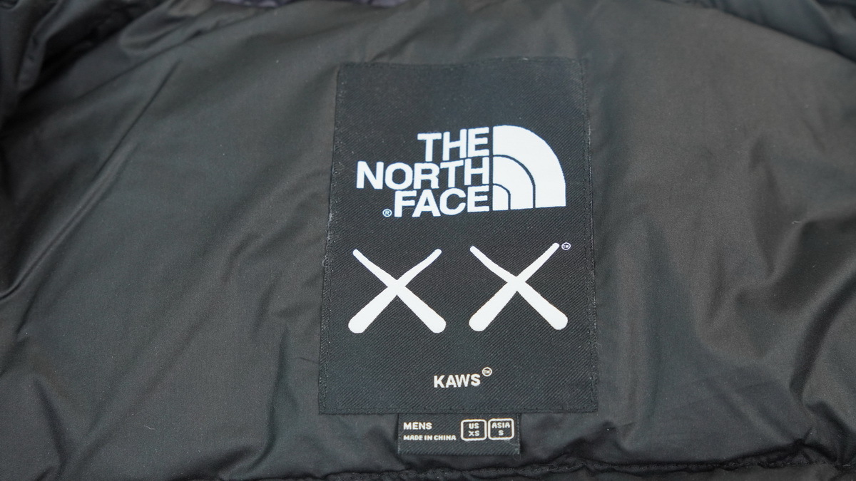 Perfectkicks | PKGoden TheNorthFace Splicing black XX KAWS 1996 Nuptse Jacket 