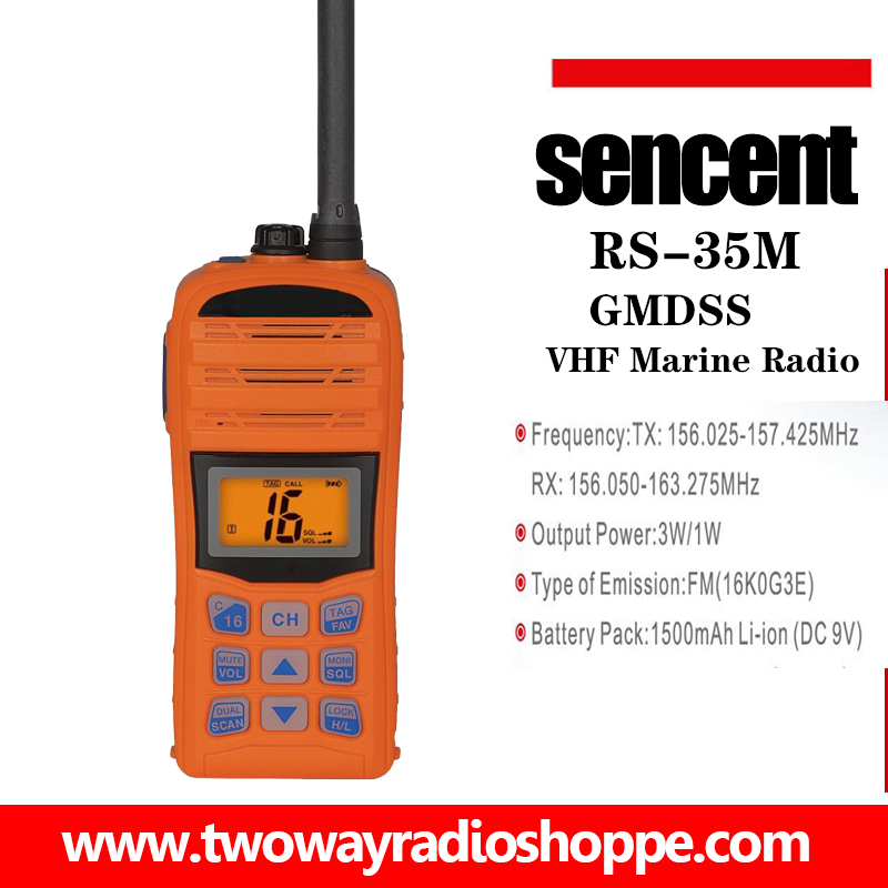 best VHF Marineb transceiver radio RS35M GMDSSat the shop