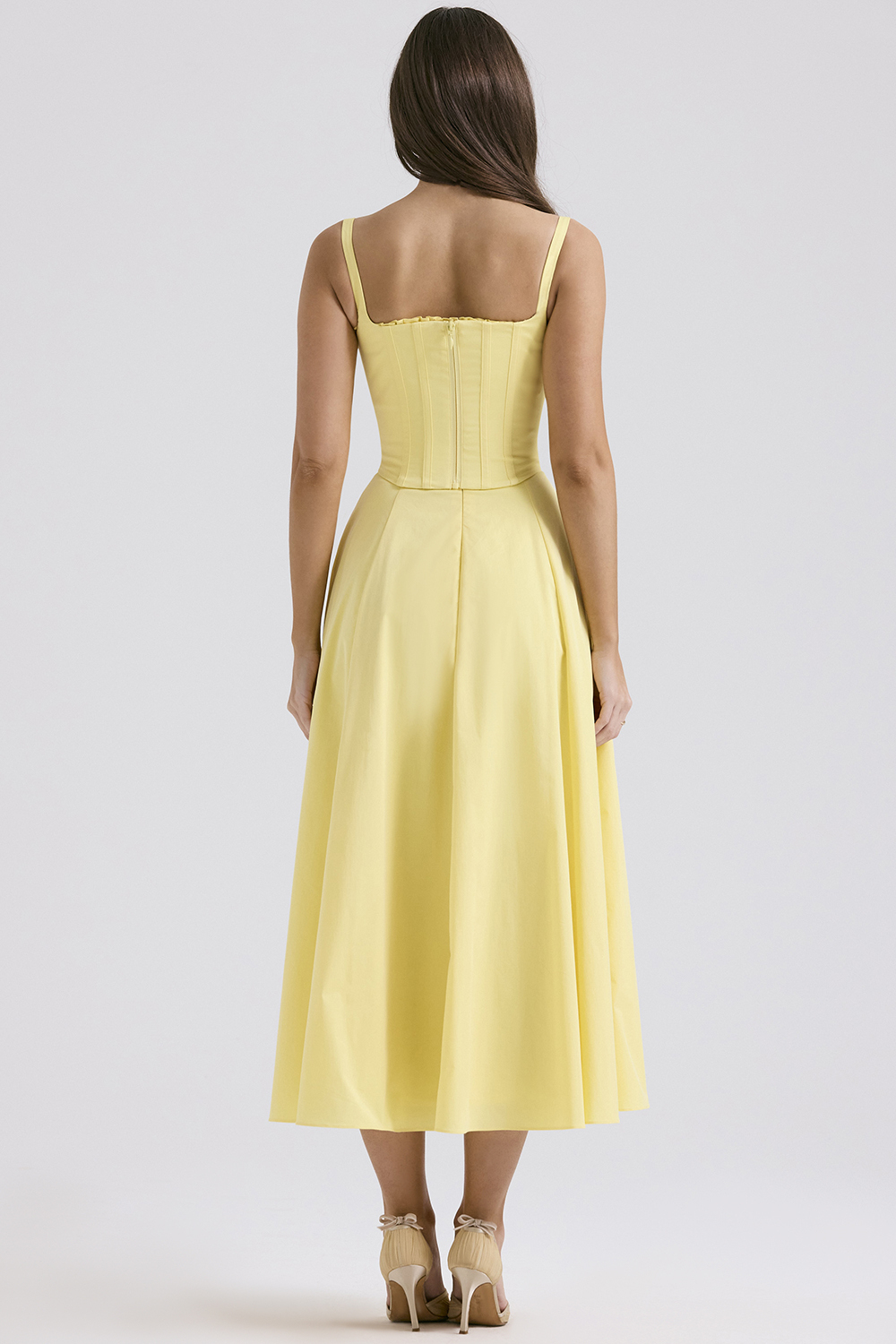 Sunshine Cotton Midi Sundress