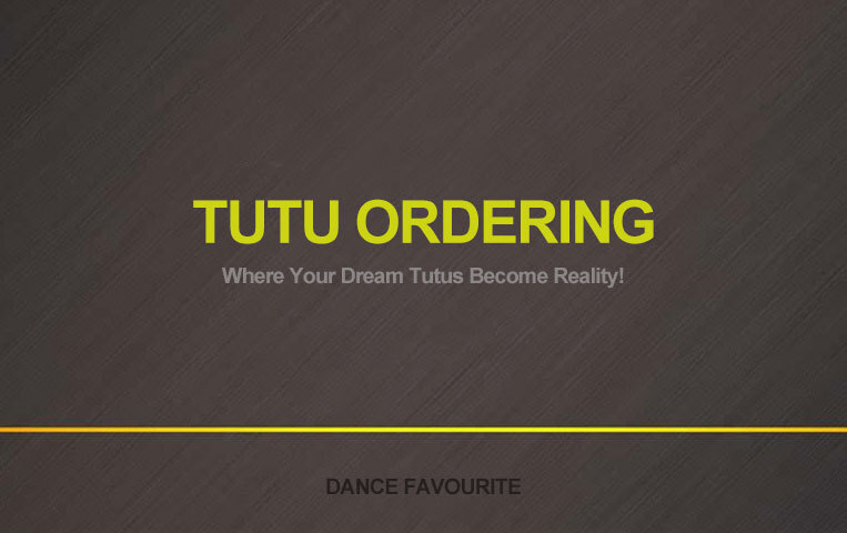 Tutu ordering
