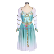 B23038 Light green "Swan Lake Pas de Trois" - Second Variation Romantic Ballet tutu