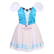 B23036 Light Sea Blue Made-to Measure Romantic Ballet Tutu