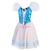 B23036 Light Sea Blue Made-to Measure Romantic Ballet Tutu