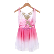B25003 Ombre hot Pink Cupid or Talisman Ballet Costumes