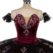B25630 Burgundy Custom Made Professional Ballet Tutus