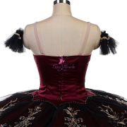 B25630 Burgundy Custom Made Professional Ballet Tutus