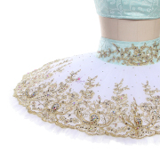 B25646 Green & White Custom Size Made Tutu for YAGP Competition Ballet Tutu for Le Corsaire Medora