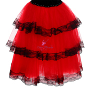 B22507 Black & Red Spanish Ballerina Tutu