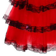 B22507 Black & Red Spanish Ballerina Tutu