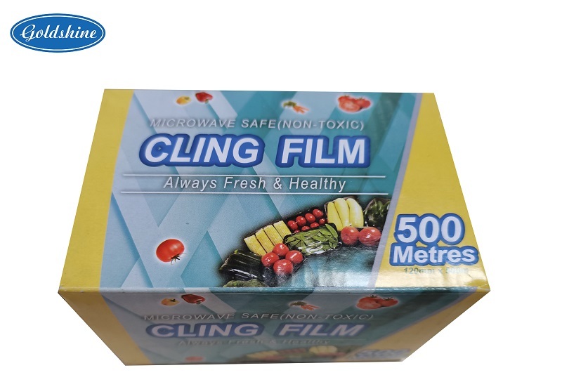  OEM ODM food grade 12cm plastic wrap pvc cling film  
