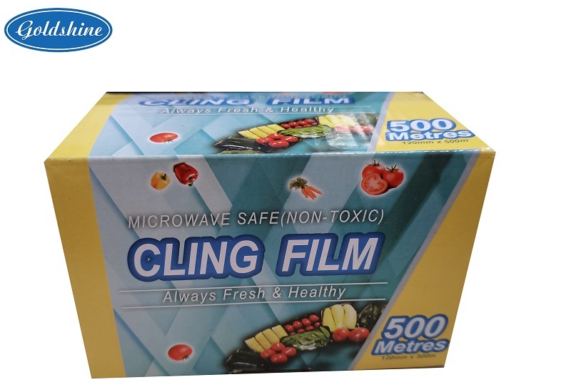  OEM ODM food grade 12cm plastic wrap pvc cling film  