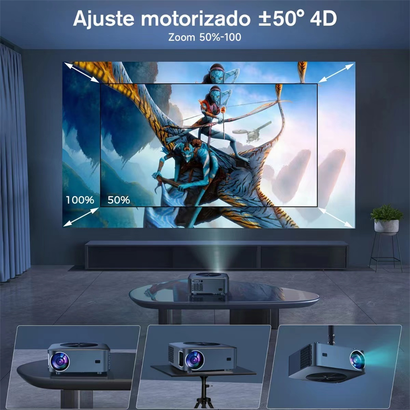  ﻿F1 ODM/OED Portable Android Projector Smart Video Cinemas Mini 1080P For Hotels, Schools, Office, Entertainment, Outdoors  
