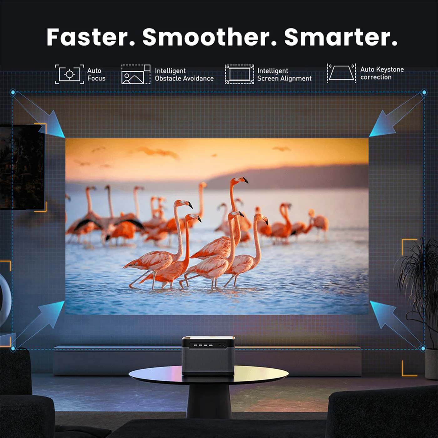 X8 Pro 800 ANSI Lumens Smart Projector 4K Full 2GB+32GB Video for Smart Home Cinema 3D MAX 8K Dual Band WIFI With Netflix Youtube Prime Video APP Preinstalled X8 Pro 800 ANSI Lumens Video Smart Projector 4K 2GB+32GB Netflix Youtube Prime Video APP China Factory video projector,wifi projector,smart projector,projector factory china,projector factory,2g projector,android projector