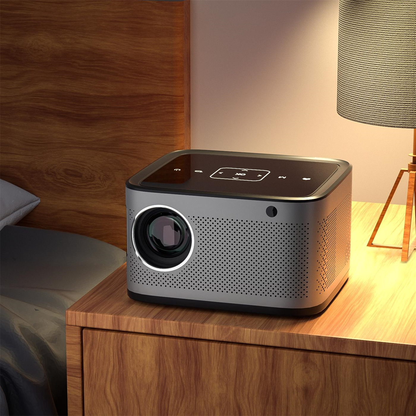 400 Ansi Lumin Smart Projector LCD Proyector Mini Home Theater 4k Android OS  
