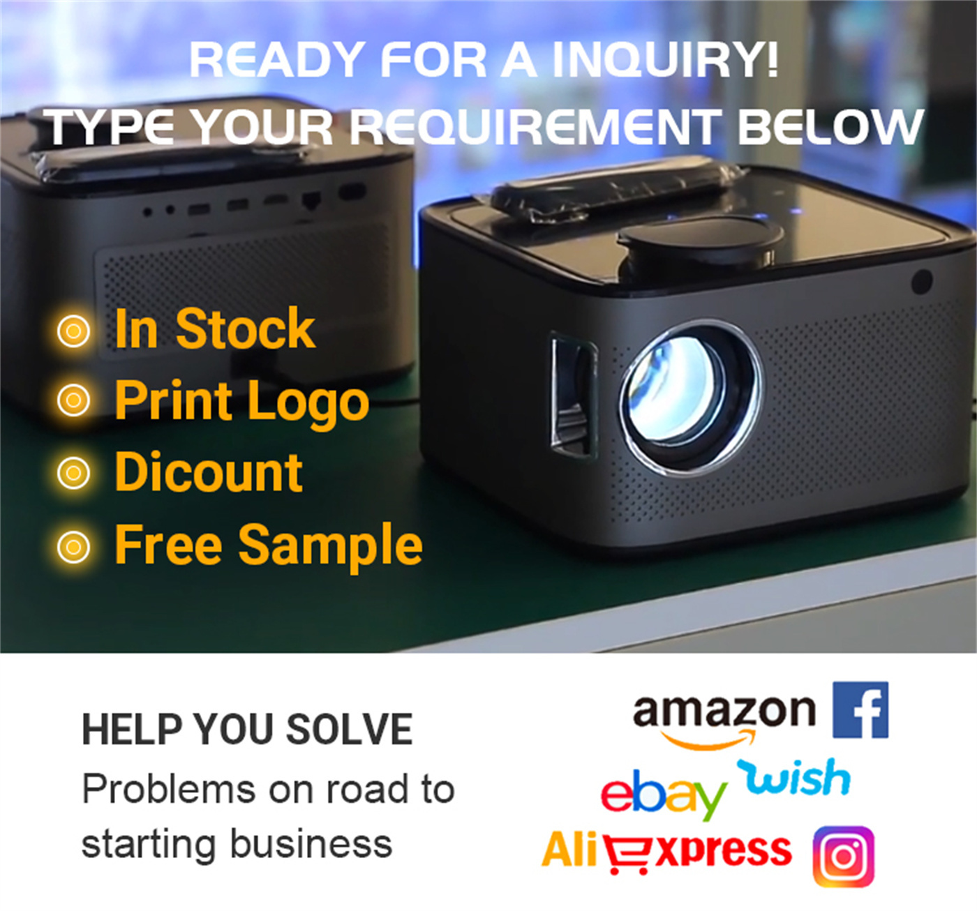 400 Ansi Lumin Smart Projector LCD Proyector Mini Home Theater 4k Android OS  