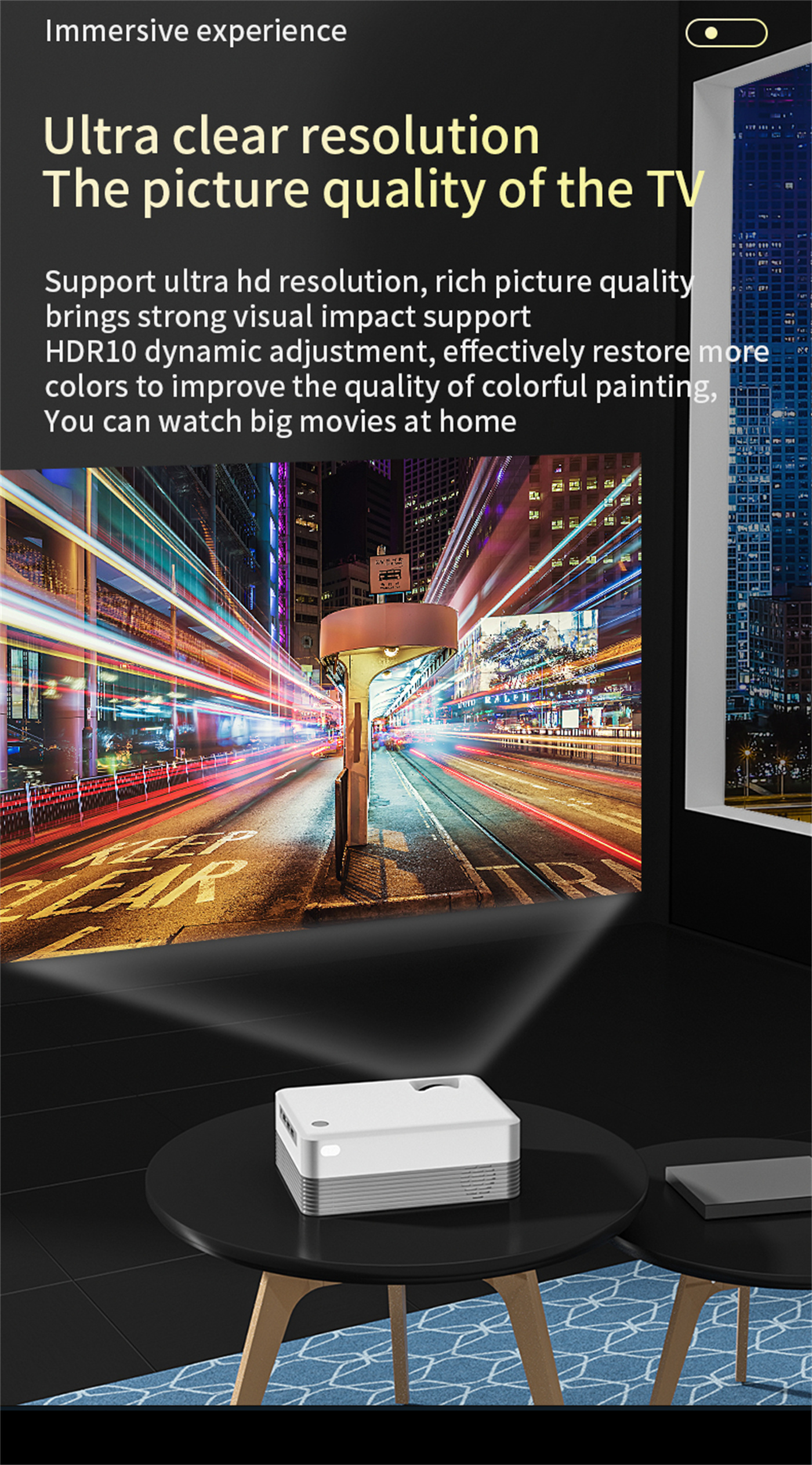 K6S 200 Ansi Lumin 2K 720P Android 9.0 Mini Portable Smart Projector Wholesale Distributor Manufacturer Home Theater With Netflix Youtbe Prime Video APP  K6S 200 Ansi Lumin 2K 720P Android 9.0 Mini Portable Smart Projector Wholesale Distributor Manufacturer Home Theater With Netflix Youtbe Prime Video APP smart projector,video projector,wifi projector,netflix projector,projector wholesale,wholesale projector,china projector factory