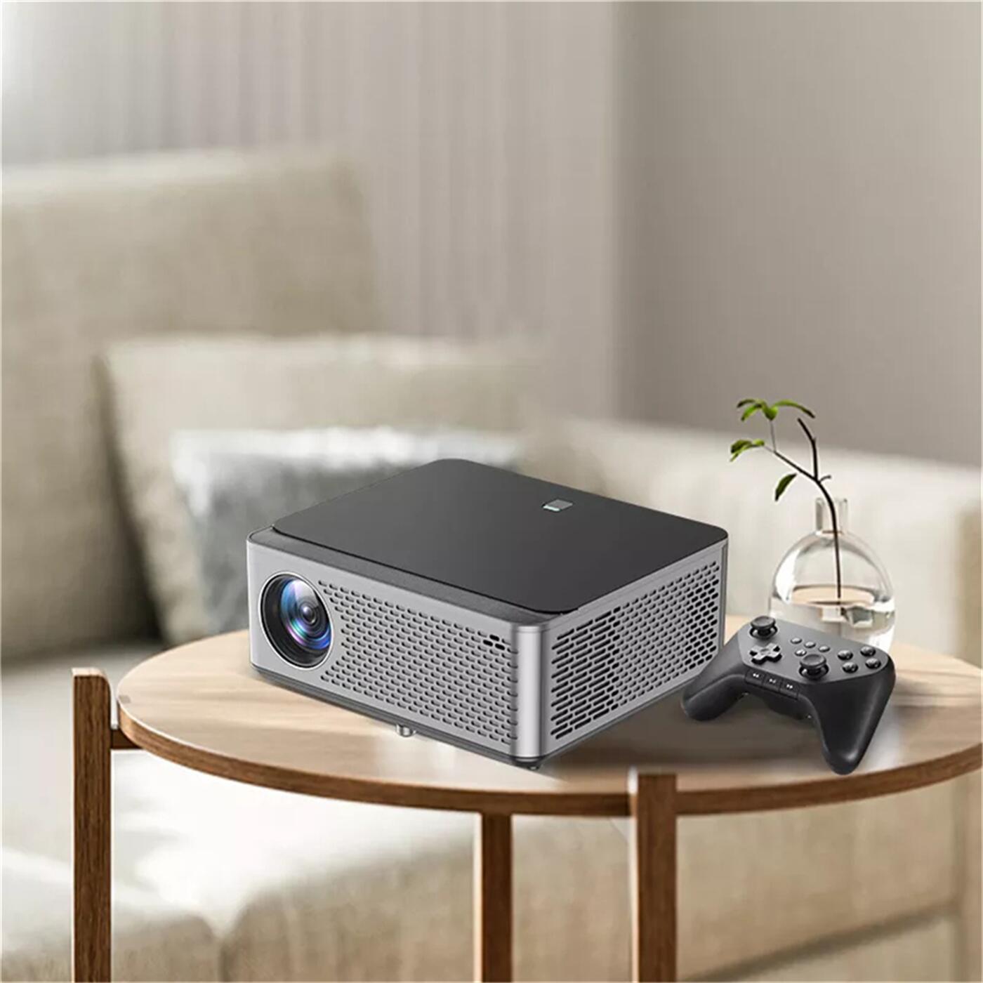 Mini Portable Projector Video Projector Screen Mirroring HD LED Video Projector Home Theater  