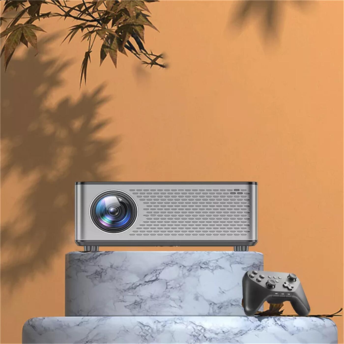 Mini Portable Projector Video Projector Screen Mirroring HD LED Video Projector Home Theater  