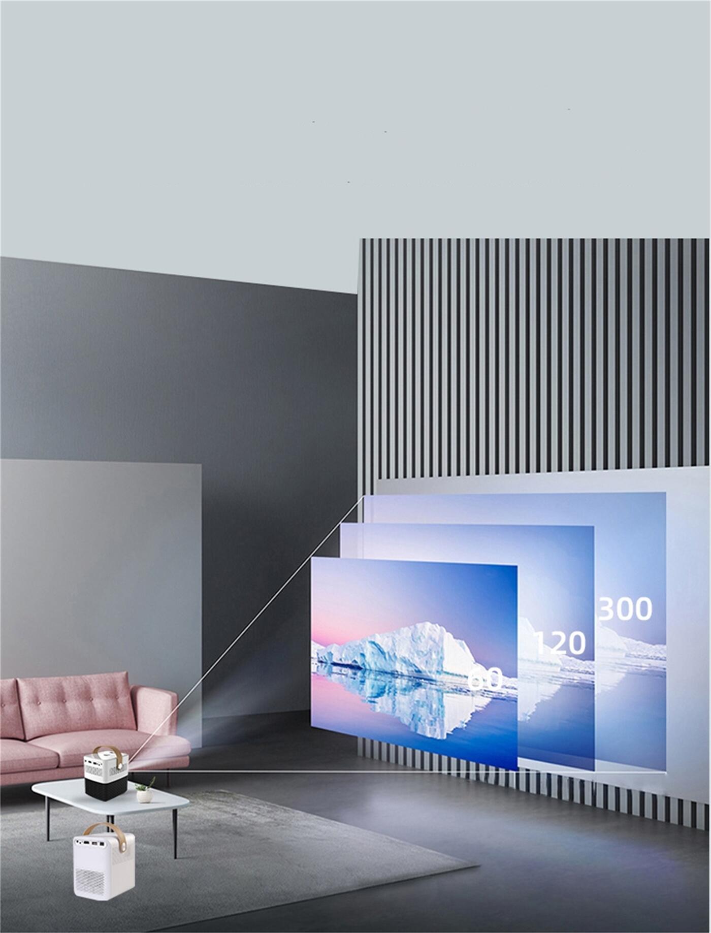 Projectors Factory direct price concessions Portable Home Mini projector mobile phone with same screen  