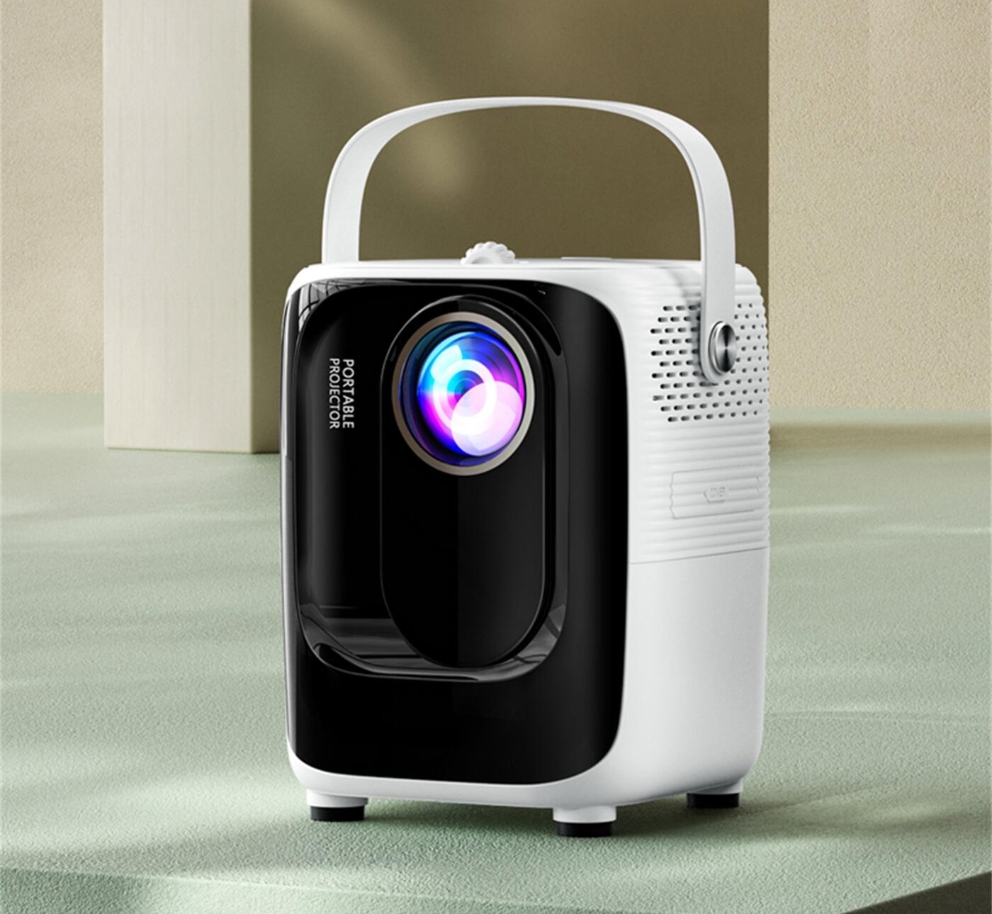 Outdoors Mini Android Projectors Portable Home with Same Screen Netflix Youtube Prime Video  