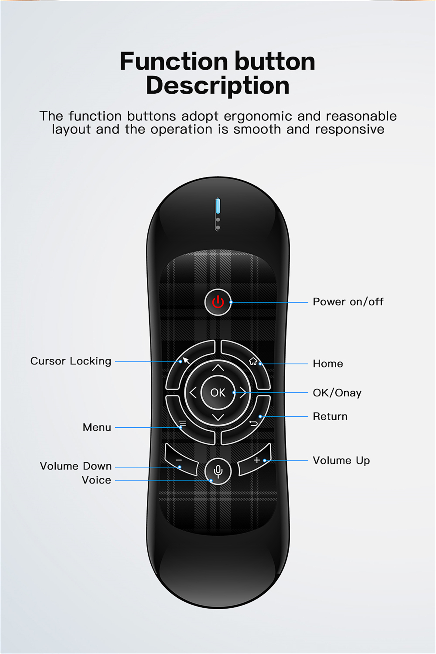 Hot Sale T2 Remote Controller 2.4G Wireless Mini Keyboard Air Mouse For Smart TV Projector TV Box   