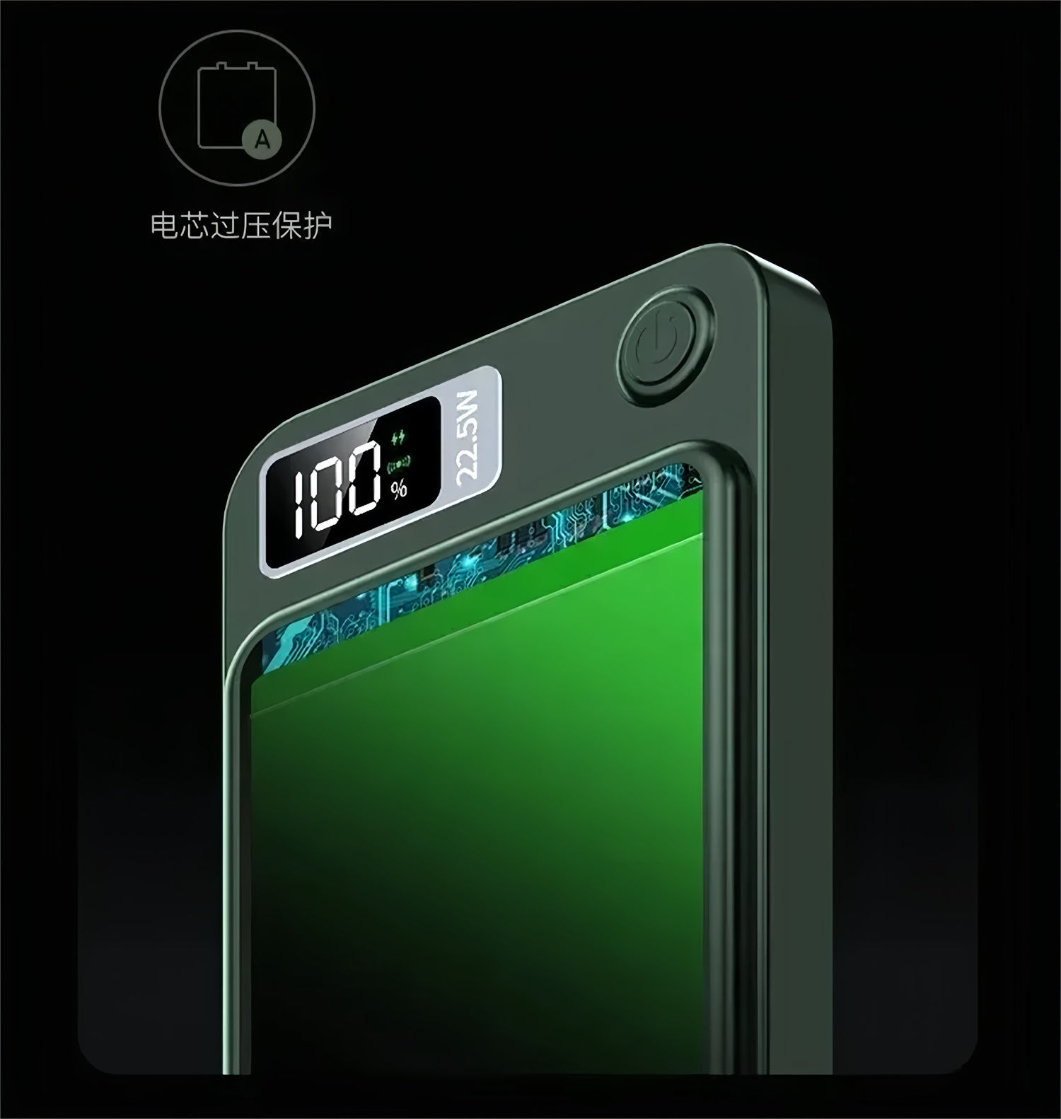 10000mAh 5000mAh Magnetic Wireless Power Bank 22.5W Super Fast Charging Ultra Capacity Metal Spare Battery Charger External Powerbank For iPhone15 Samsung Xiaomi MacSafe Daily Travel Office Use  
