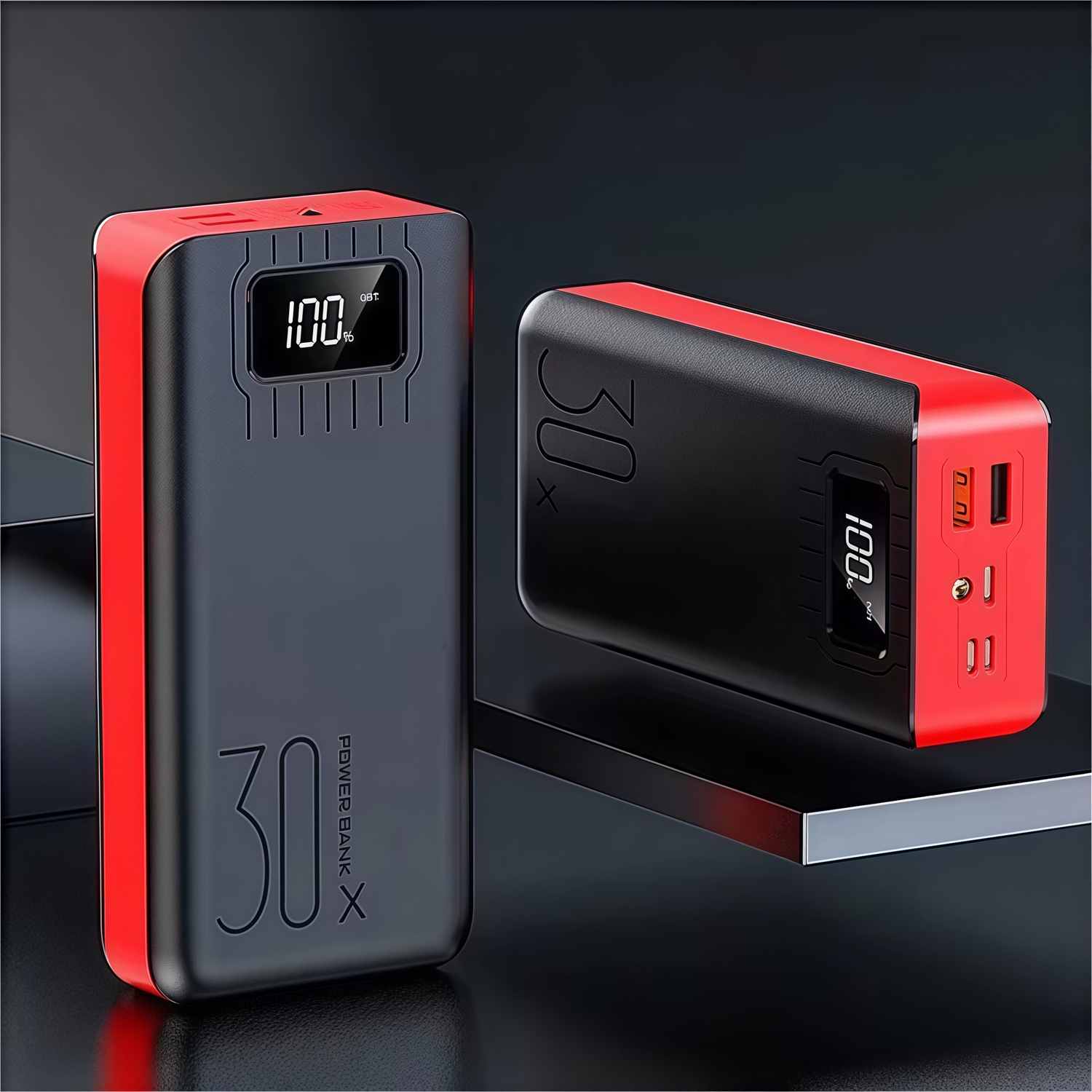 30000mAh 20000mAh Power Bank Portable Fast Charging 3USB External Battery Charger For Xiaomi iPhone Samsung With Built-in Charging Wire Safety Protections 30000mAh 20000mAh Power Bank Portable Fast Charging 3USB External Battery Charger For Xiaomi iPhone Samsung With Built-in Charging Wire Safety Protections Large Capacity Power bank,Storage Battery Pack,Outdoor camping,Car Emergency Power Supply,xiaomi power bank,iphone power bank,samsung power bank,fast charging power bank