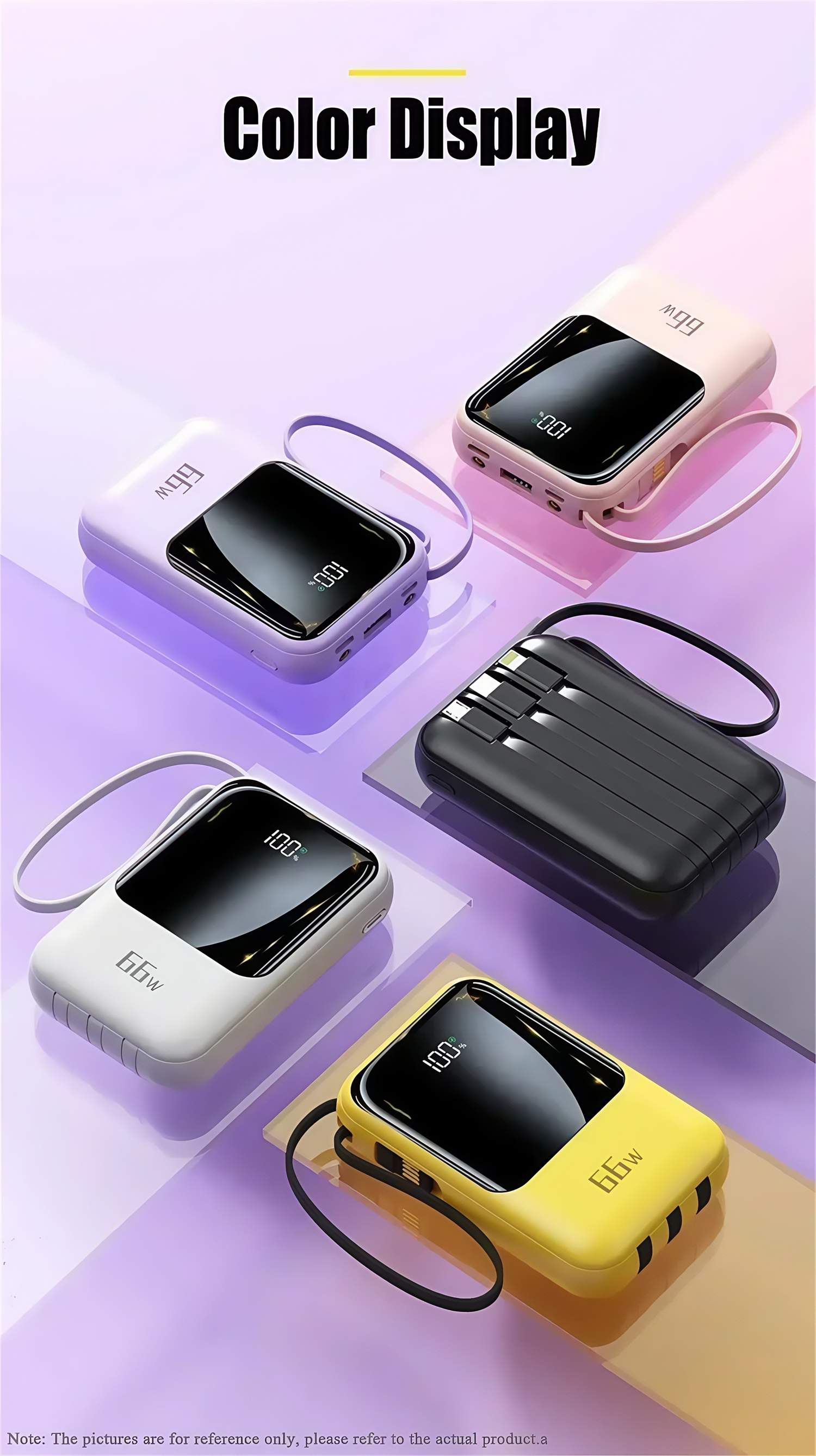 66W Super Fast Charging 10000mAh Real Capacity Power Bank PD22.5W Built In Four Cables Portable Charger External Battery for Xiaomi Samsung Huawei iPhone Office Travel Daily Use 66W Super Fast Charging 10000mAh Real Capacity Power Bank PD22.5W Built In Four Cables Portable Charger External Battery for Xiaomi Samsung Huawei iPhone Office Travel Daily Use portable Power bank,xiaomi power bank,iphone power bank,samsung power bank,fast charging power bank,22W power bank,10000mah power bank,20000mah power bank,power bank factory,power bank wholesale