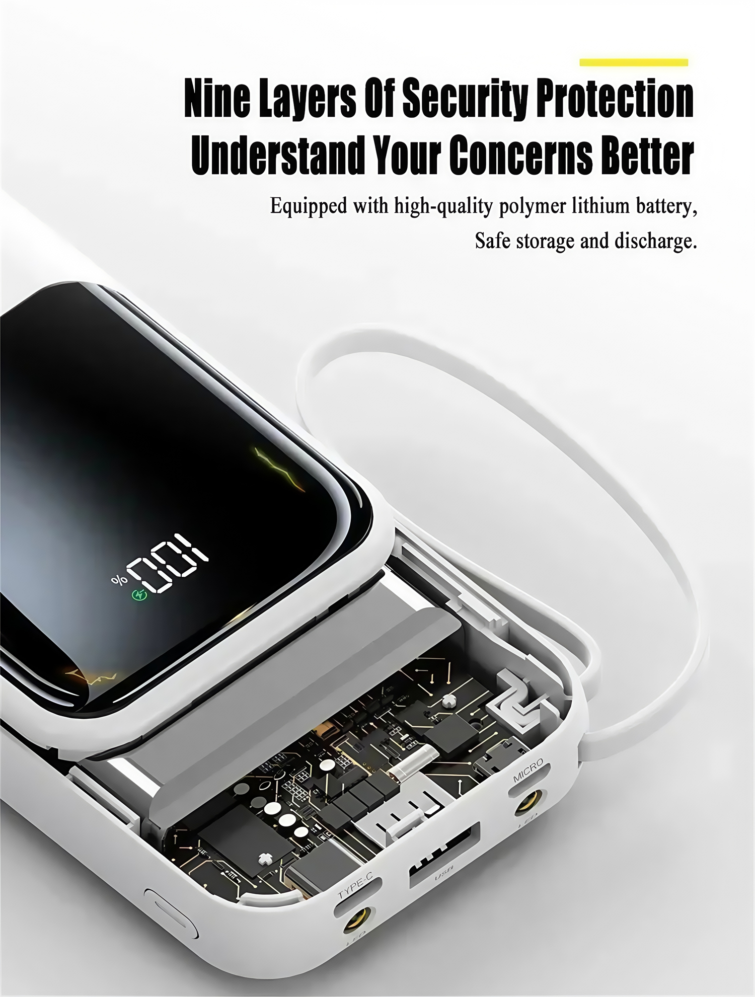 66W Super Fast Charging 10000mAh Real Capacity Power Bank PD22.5W Built In Four Cables Portable Charger External Battery for Xiaomi Samsung Huawei iPhone Office Travel Daily Use 66W Super Fast Charging 10000mAh Real Capacity Power Bank PD22.5W Built In Four Cables Portable Charger External Battery for Xiaomi Samsung Huawei iPhone Office Travel Daily Use portable Power bank,xiaomi power bank,iphone power bank,samsung power bank,fast charging power bank,22W power bank,10000mah power bank,20000mah power bank,power bank factory,power bank wholesale