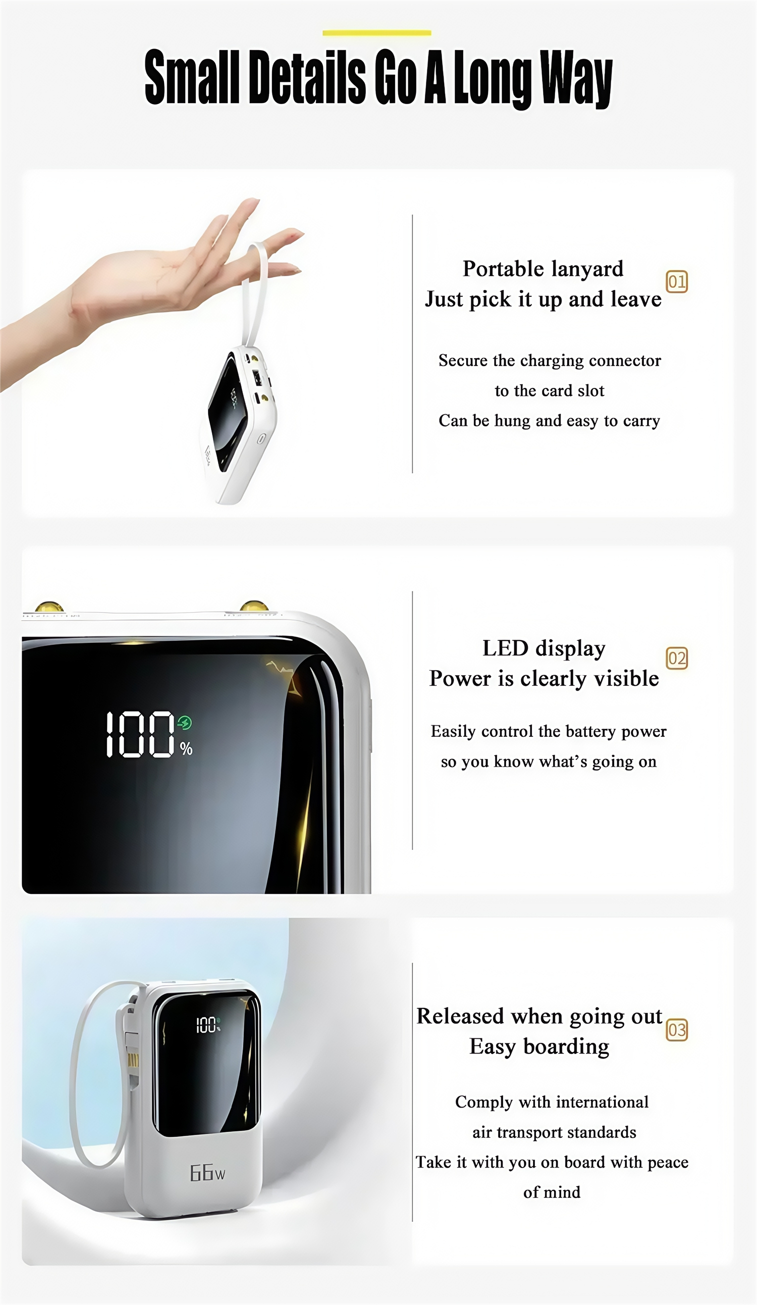 66W Super Fast Charging 10000mAh Real Capacity Power Bank PD22.5W Built In Four Cables Portable Charger External Battery for Xiaomi Samsung Huawei iPhone Office Travel Daily Use 66W Super Fast Charging 10000mAh Real Capacity Power Bank PD22.5W Built In Four Cables Portable Charger External Battery for Xiaomi Samsung Huawei iPhone Office Travel Daily Use portable Power bank,xiaomi power bank,iphone power bank,samsung power bank,fast charging power bank,22W power bank,10000mah power bank,20000mah power bank,power bank factory,power bank wholesale