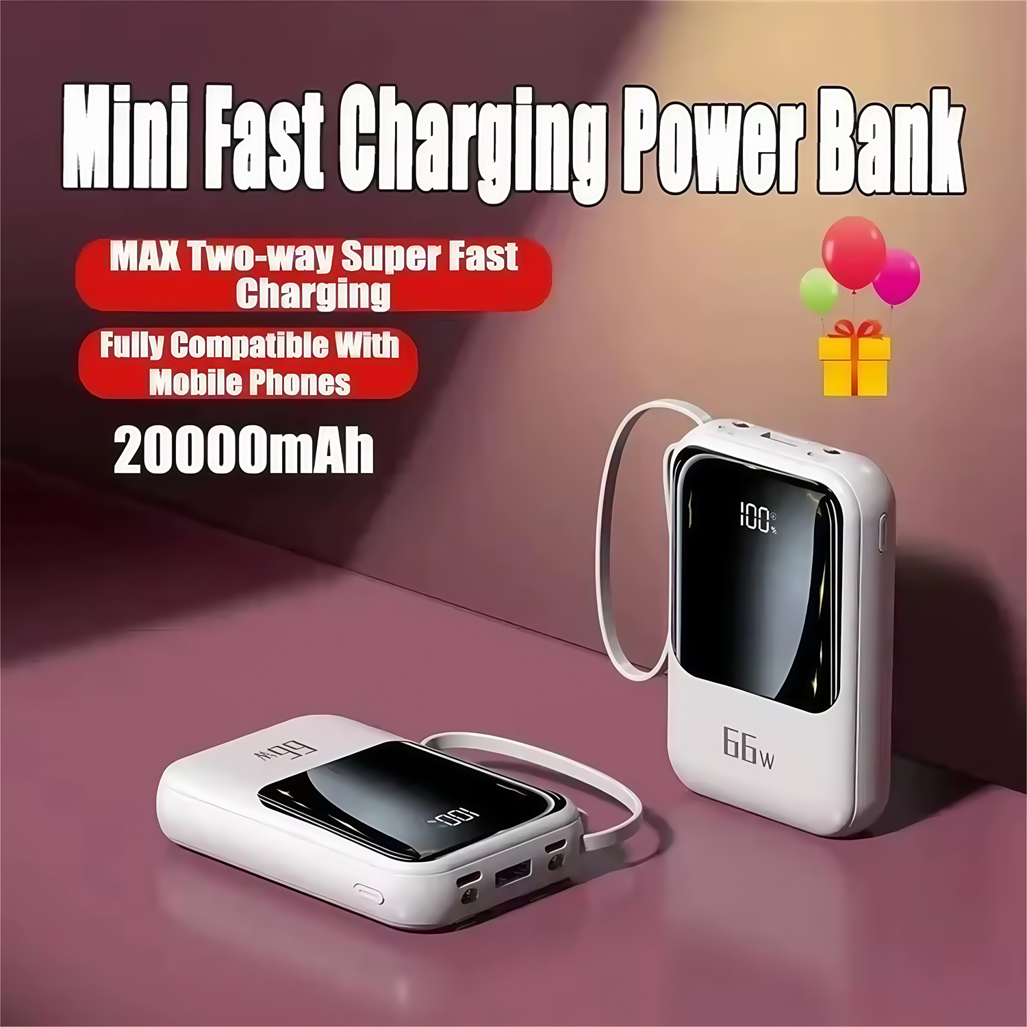 66W Super Fast Charging 10000mAh Real Capacity Power Bank PD22.5W Built In Four Cables Portable Charger External Battery for Xiaomi Samsung Huawei iPhone Office Travel Daily Use 66W Super Fast Charging 10000mAh Real Capacity Power Bank PD22.5W Built In Four Cables Portable Charger External Battery for Xiaomi Samsung Huawei iPhone Office Travel Daily Use portable Power bank,xiaomi power bank,iphone power bank,samsung power bank,fast charging power bank,22W power bank,10000mah power bank,20000mah power bank,power bank factory,power bank wholesale