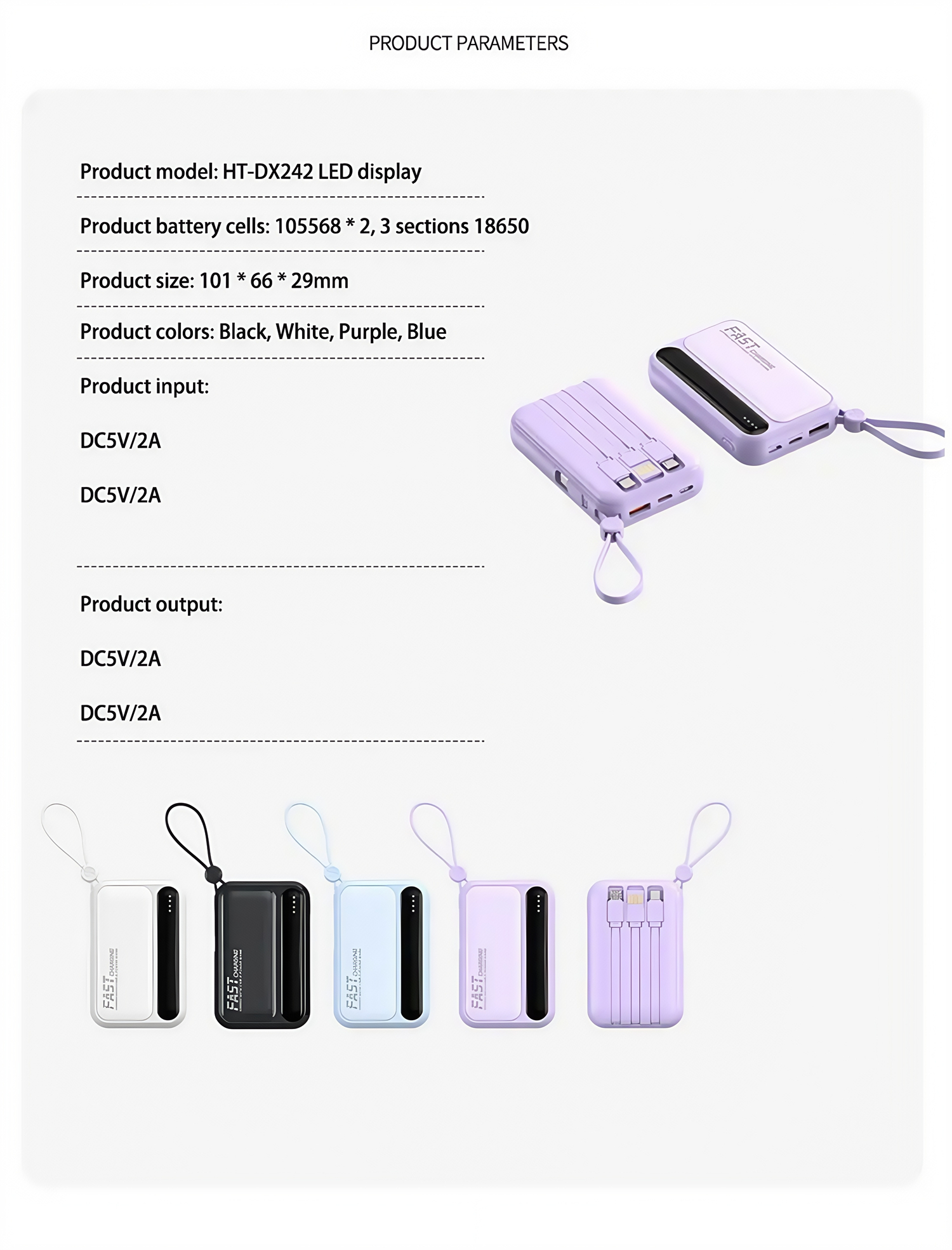 20000mAh 10000mAh Fast Charging Power Bank Large Capacity Digital Display Portable Battery Built In Four Cables Lightweight Compact Design for iPhone Samsung Huawei Xiaomi Daily Travel Office Use 20000mAh 10000mAh Fast Charging Power Bank Large Capacity Digital Display Portable Battery Built In Four Cables Lightweight Compact Design for iPhone Samsung Huawei Xiaomi Daily Travel Office Use portable Power bank,xiaomi power bank,iphone power bank,samsung power bank,fast charging power bank,22W power bank,10000mah power bank,20000mah power bank,power bank factory,power bank wholesale