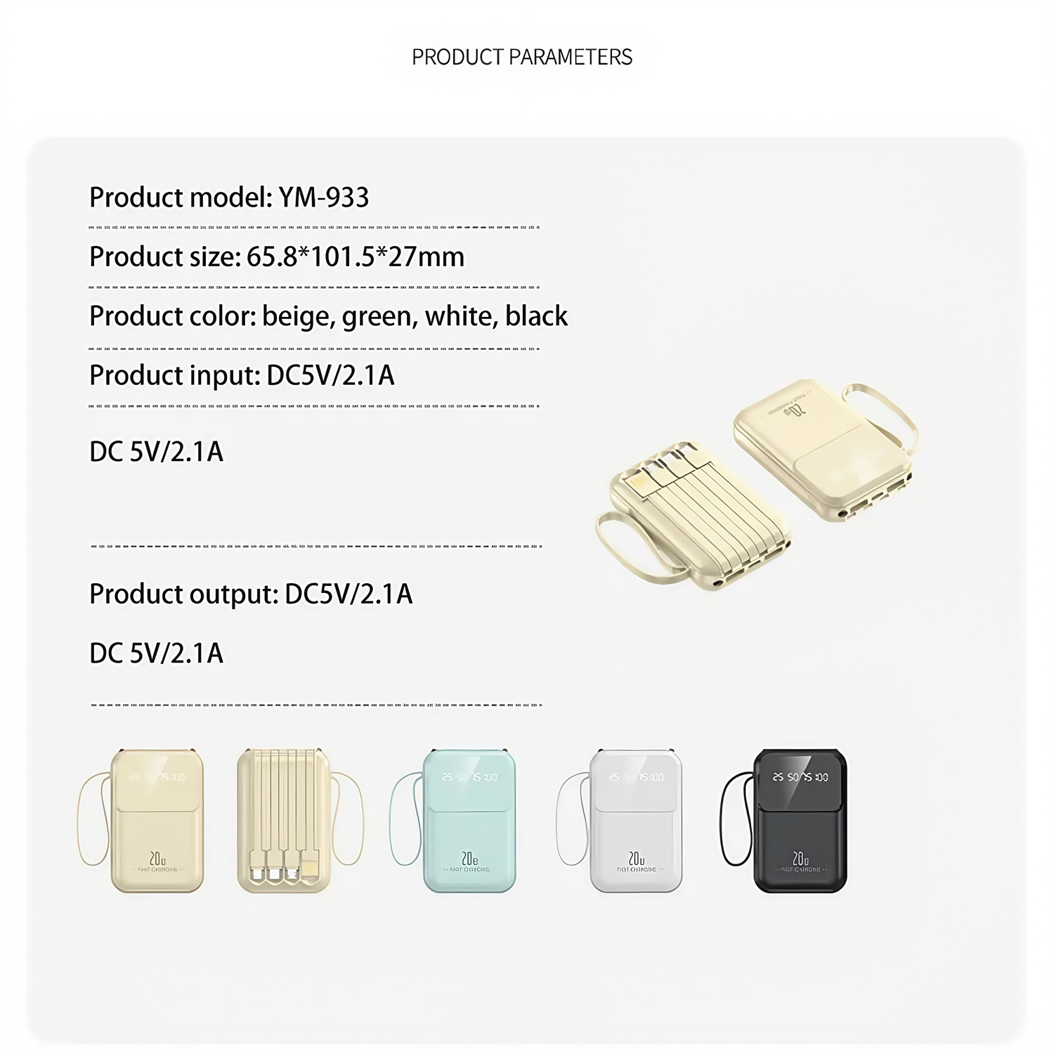 20000mAh 10000mAh Large Capacity Power Bank Fast Charging Built In Cable Portable External Battery Charger for iPhone Samsung Huawei Xiaomi Travel Office Daily Use 20000mAh 10000mAh Large Capacity Power Bank Fast Charging Built In Cable Portable External Battery Charger for iPhone Samsung Huawei Xiaomi Travel Office Daily Use portable Power bank,xiaomi power bank,iphone power bank,samsung power bank,fast charging power bank,22W power bank,10000mah power bank,20000mah power bank,power bank factory,power bank wholesale