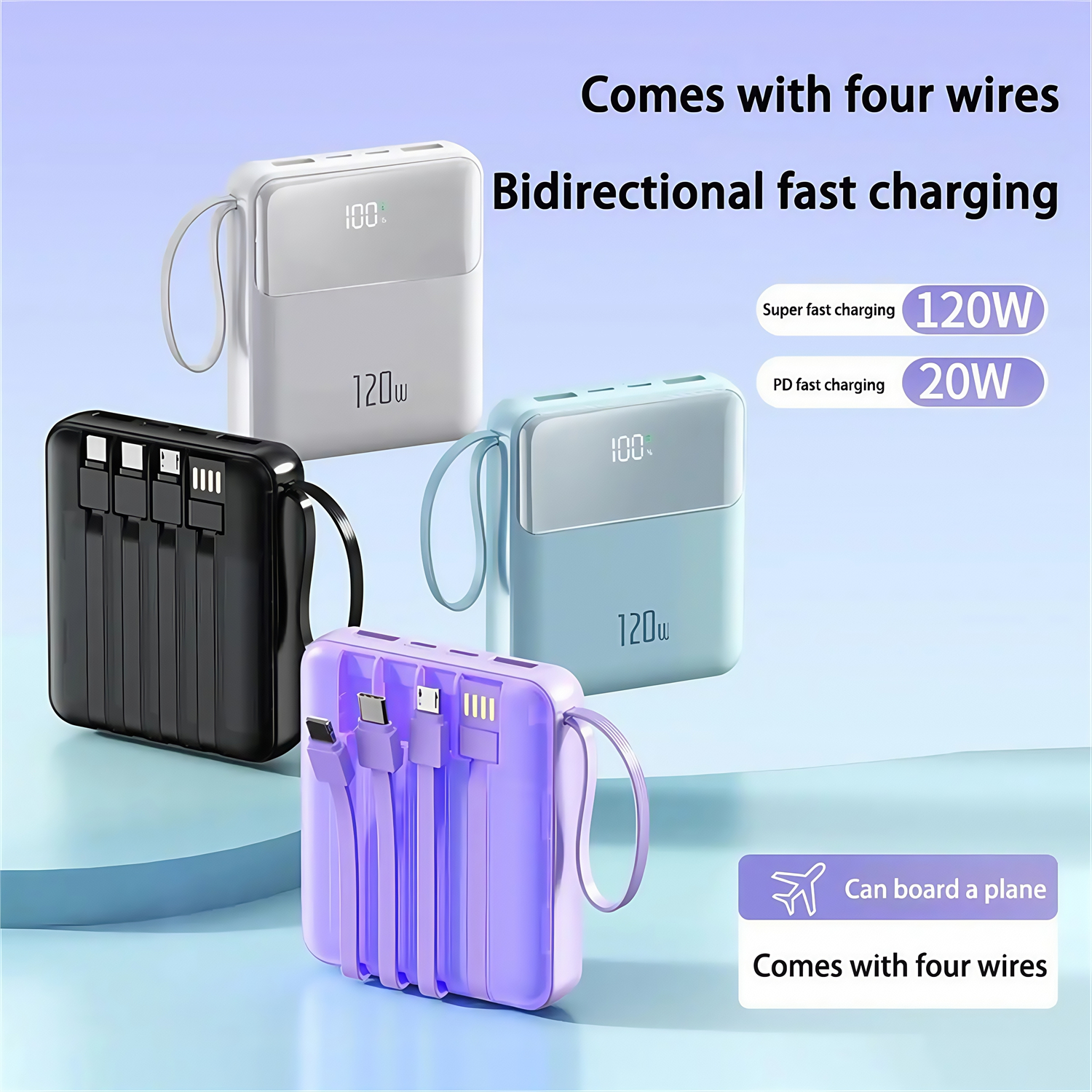 22.5W Fast Charging Mini Powerbank Real 10000mAh Portable External Battery Built In Four Cables Digital Display Lightweight Compact Design for iPhone 14 13 Pro Samsung Xiaomi Redmi Note 9 OPPO Huawei Office Travel Daily Use 22.5W Fast Charging Mini Powerbank 20000mAh 10000mAh Portable External Battery Built In Four Cables Digital Display Lightweight Compact Design for iPhone 14 13 Pro Samsung Xiaomi Redmi Note 9 OPPO Huawei Office Travel Daily Use portable Power bank,xiaomi power bank,iphone power bank,samsung power bank,fast charging power bank,22W power bank,10000mah power bank,20000mah power bank,power bank factory,power bank wholesale