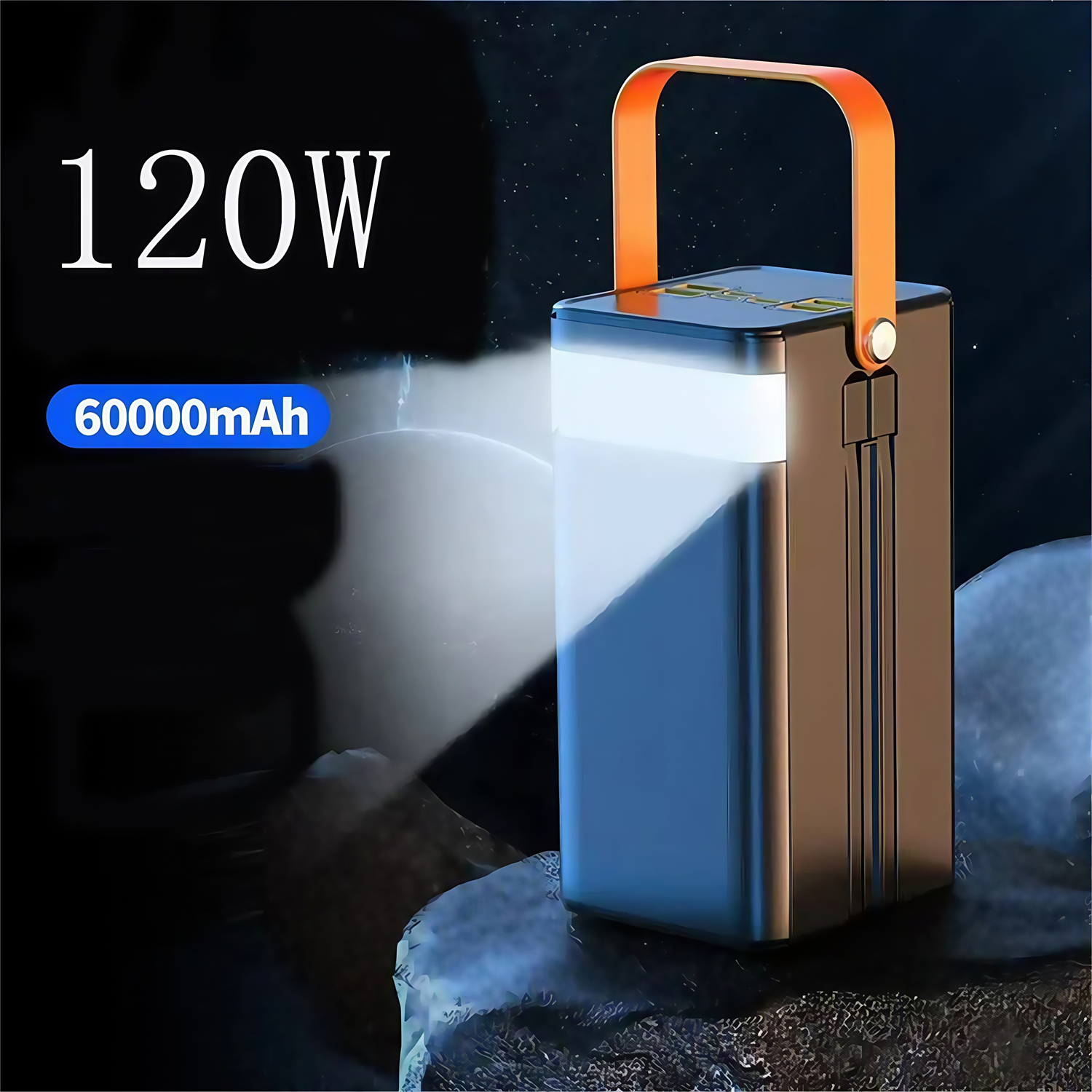 120W Super Fast Charging Power Bank 100000mAh 60000mAh Large Capacity Portable Outdoor Camping With Built In Cable LED Light 120W Super Fast Charging Power Bank 100000mAh 60000mAh Large Capacity Portable Outdoor Camping With Built In Cable LED Light Large Capacity Power bank,Storage Battery Pack,Outdoor camping,Car Emergency Power Supply,xiaomi power bank,iphone power bank,samsung power bank,fast charging power bank